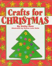 Cover of: Crafts for Christmas by Kathy Ross
