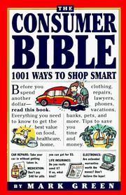Cover of: The consumer bible: 1001 ways to shop smart
