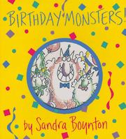 Cover of: Birthday monsters! by Sandra Boynton