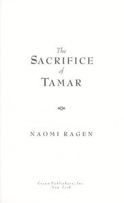 Cover of: The sacrifice of Tamar