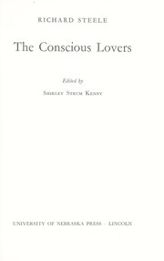 Cover of: The conscious lovers.
