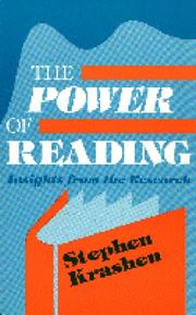 The power of reading by Stephen D. Krashen