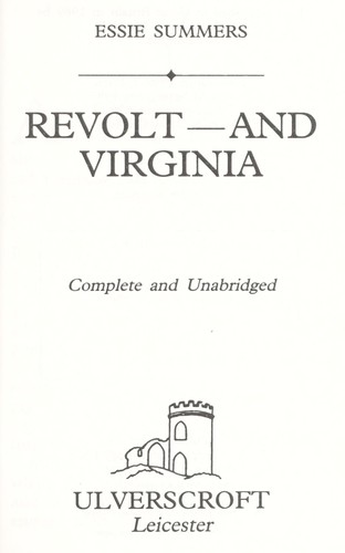 Revolt – and Virginia