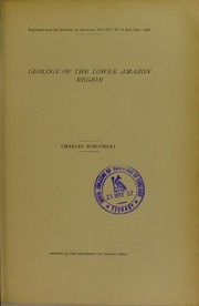 Cover of: Geology of the lower Amazon region