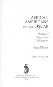 Cover of: African Americans and the Oscar: decades of struggle and achievement