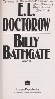 Cover of: Billy Bathgate M/TV by E. L. Doctorow