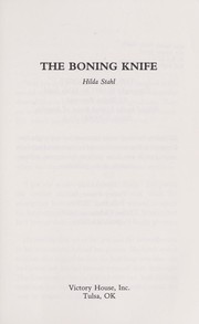 Cover of: The boning knife