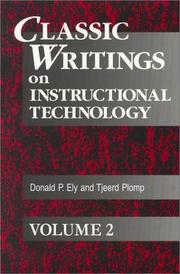 Cover of: Classic Writings on Instructional Technology:
