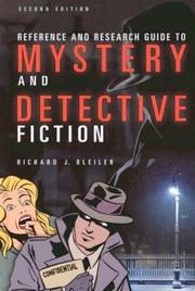 Cover of: Reference and research guide to mystery and detective fiction by Richard Bleiler