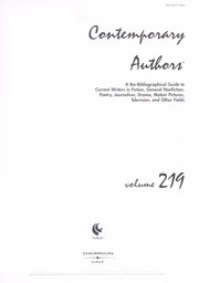 Cover of: Contemporary Authors |