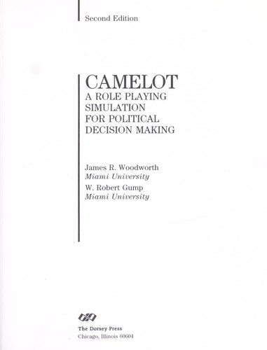 Camelot, a role playing simulation for political decision making