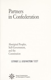 Cover of: Partners in confederation by 