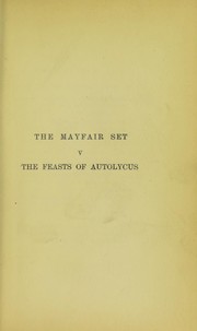Cover of: The feasts of Autolycus: the diary of a greedy woman