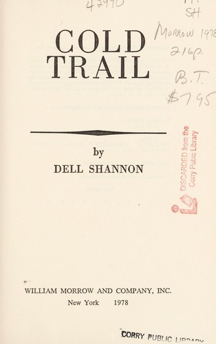 Cold trail