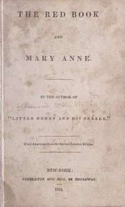 Cover of: The red book, and Mary Anne