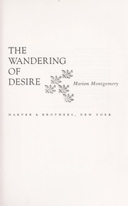 Cover of: The wandering of desire
