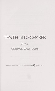 Cover of: Tenth of december by George Saunders