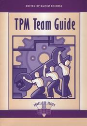 Cover of: TPM team guide
