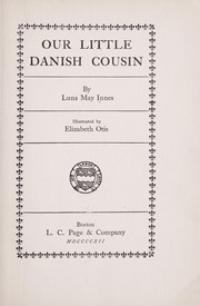 Cover of: Our Little Danish cousin