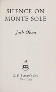 Cover of: Silence on Monte Sole. by Jack Olsen