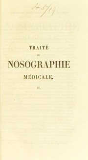Trait©♭ de nosographie m©♭dicale by Jean-Baptiste Bouillaud