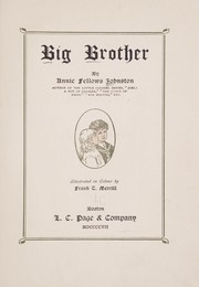 Cover of: Big brother
