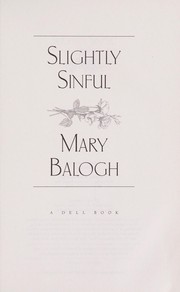 Cover of: Slightly sinful