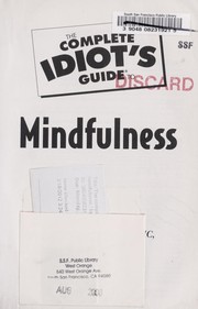 Cover of: The complete idiot's guide to mindfulness