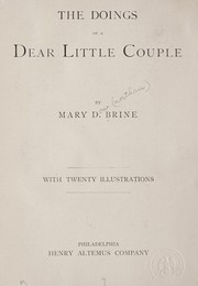 Cover of: The doings of a dear little couple