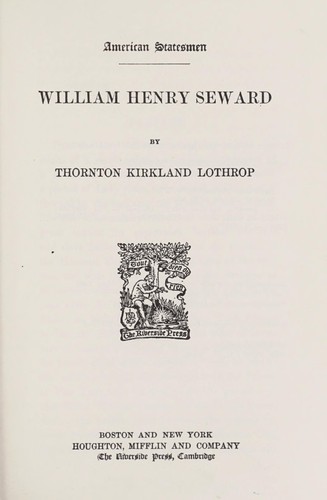 William Henry Seward.