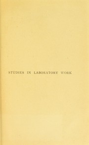Cover of: Studies in laboratory work