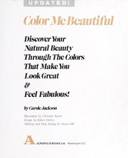 Cover of: Color me beautiful by Carole Jackson