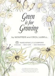 Cover of: Green is for growing