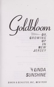 Cover of: The memoirs of Bambi Goldbloom, or, Growing up in New Jersey