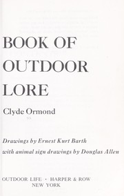 Cover of: Complete book of outdoor lore.