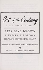 Cover of: Cat of the century