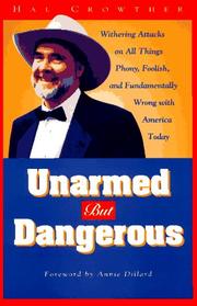 Cover of: Unarmed but dangerous by Hal Crowther