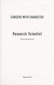 Research scientist by Shirley Brinkerhoff