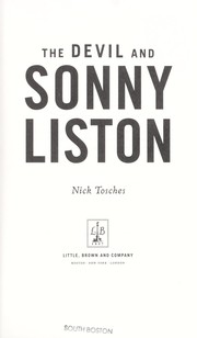 Cover of: The Devil and Sonny Liston