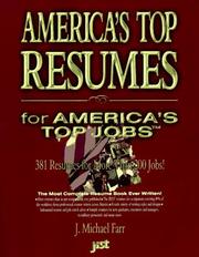 Cover of: America's top resumes for America's top jobs by J. Michael Farr