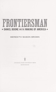 Frontiersman by Meredith Mason Brown