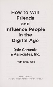 Cover of: How to win friends and influence people in the digital age