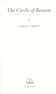 Cover of: The circle of reason by Amitav Ghosh