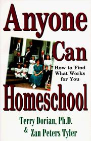 Cover of: Anyone can homeschool: how to find what works for you