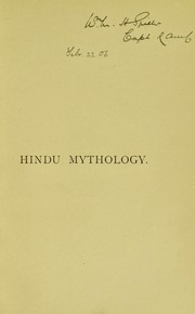 Cover of: Hindu mythology by W. J. Wilkins