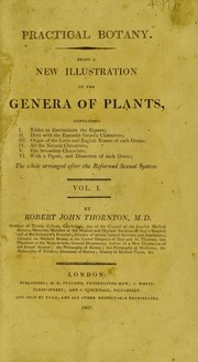 Cover of: Practical botany, being a new illustration of the genera of plants