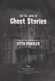 Cover of: The Big Book of Ghost Stories by Otto Penzler