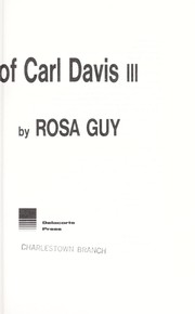 Cover of: The ups and downs of Carl Davis III