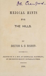 Cover of: Medical hints for the hills