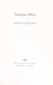 Serious men by Manu Joseph